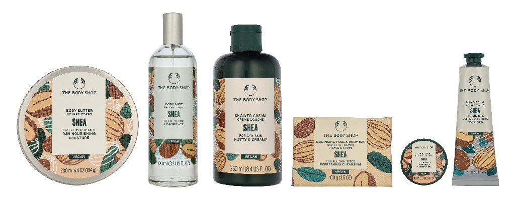 The Body Shop G4 Large Shea Giftset 730 ml