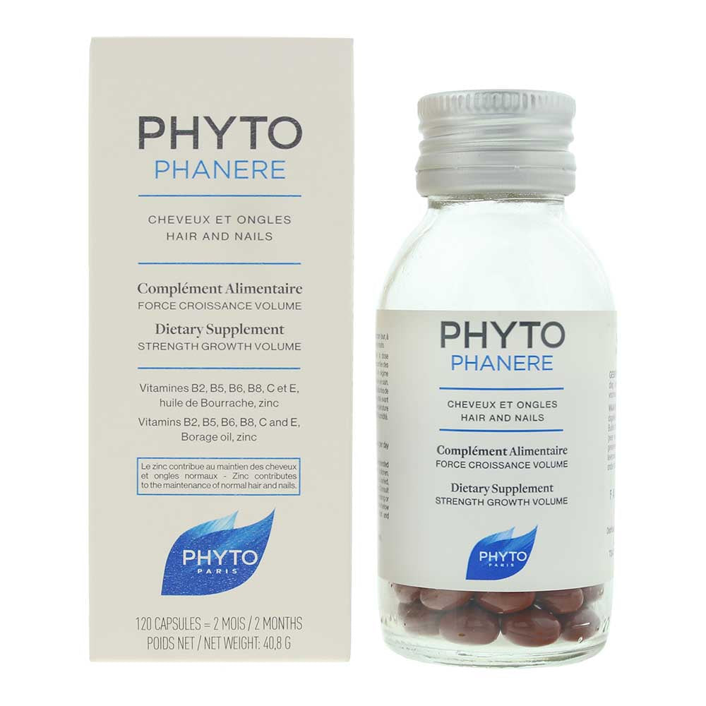 Phyto Phytophanère Hair Nails Capsules 120pcs
