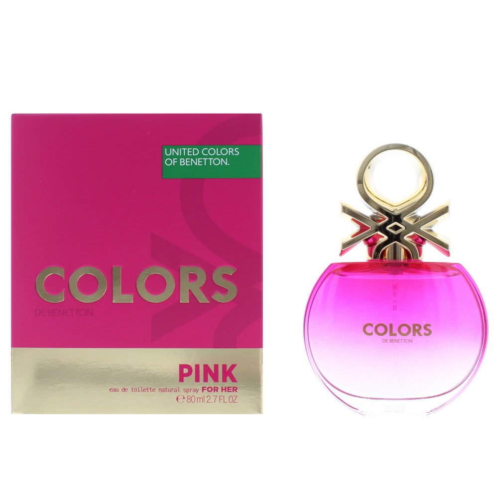 Benetton Colours Pink Eau de Toilette 80ml