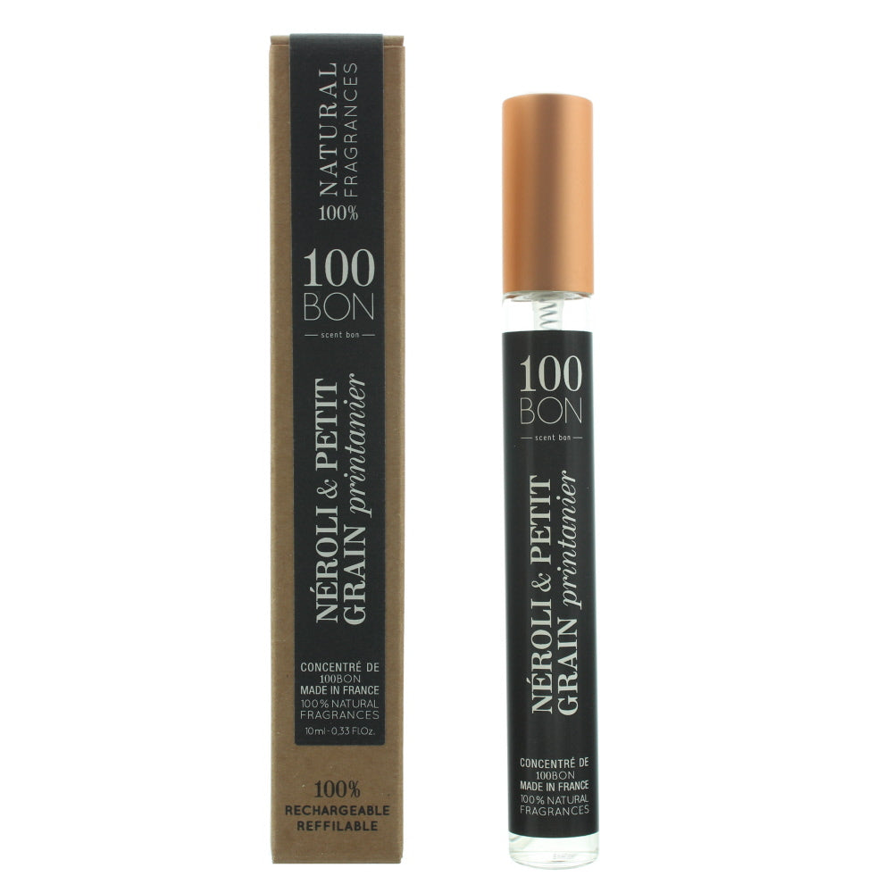 100 Bon Néroli Petit Grain Printanier Concentré Refillable Eau de Parfum 10ml