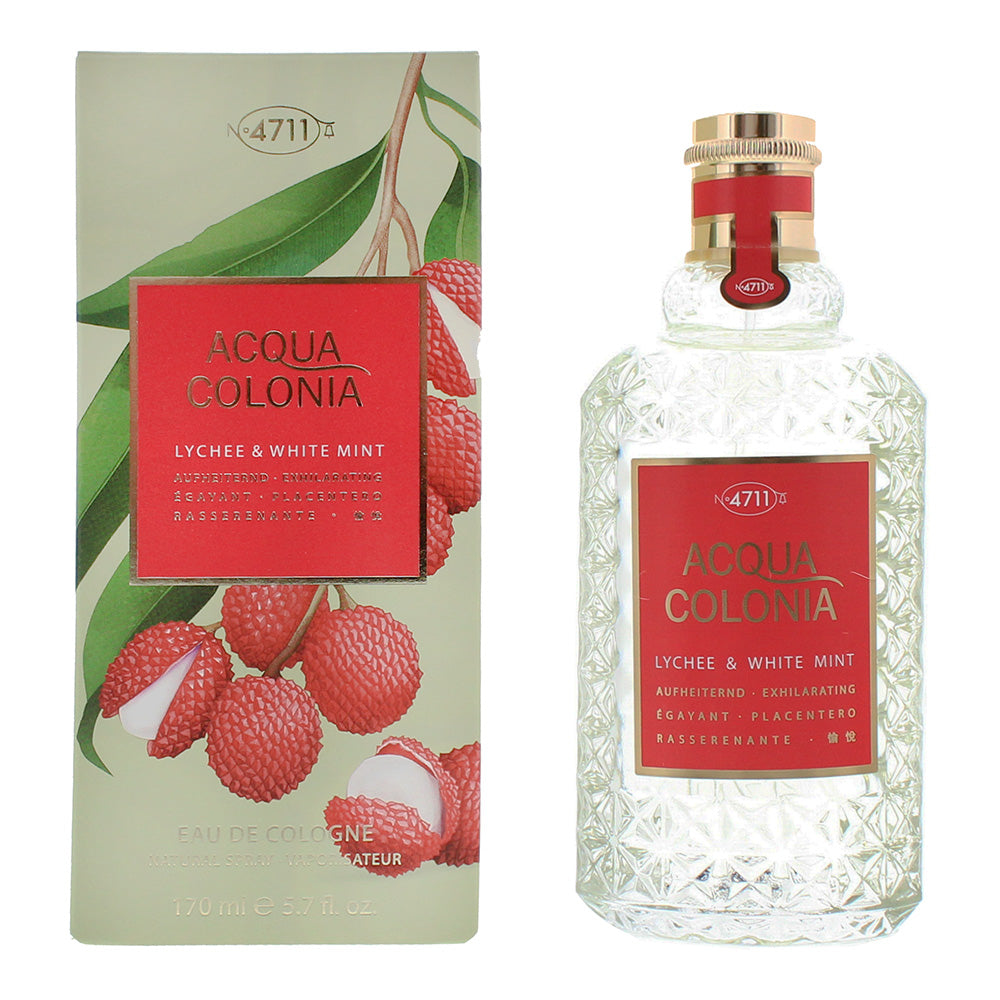 4711 Acqua Colonia Lychee White Mint Eau de Cologne 170ml