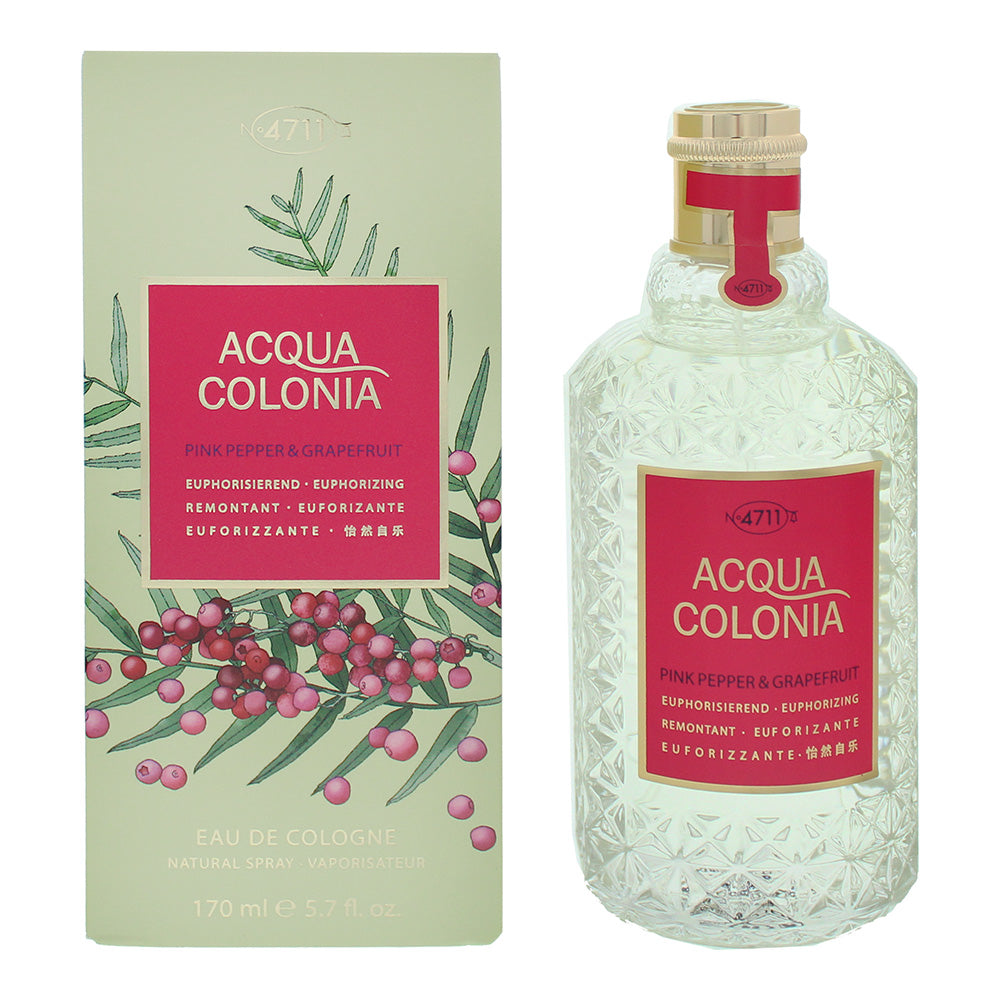 4711 Acqua Colonia Pink Pepper Grapefruit Eau de Cologne 170ml