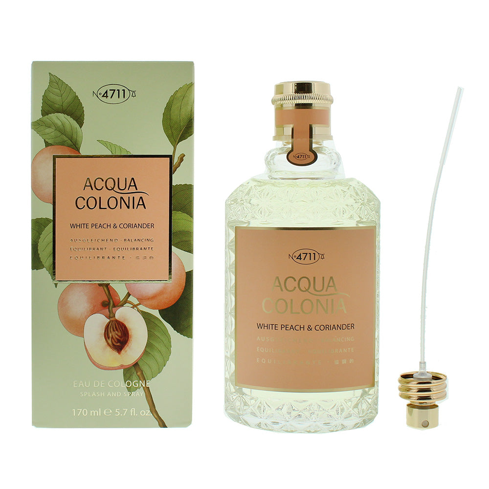 4711 Acqua Colonia White Peach Coriander Eau de Cologne 170ml