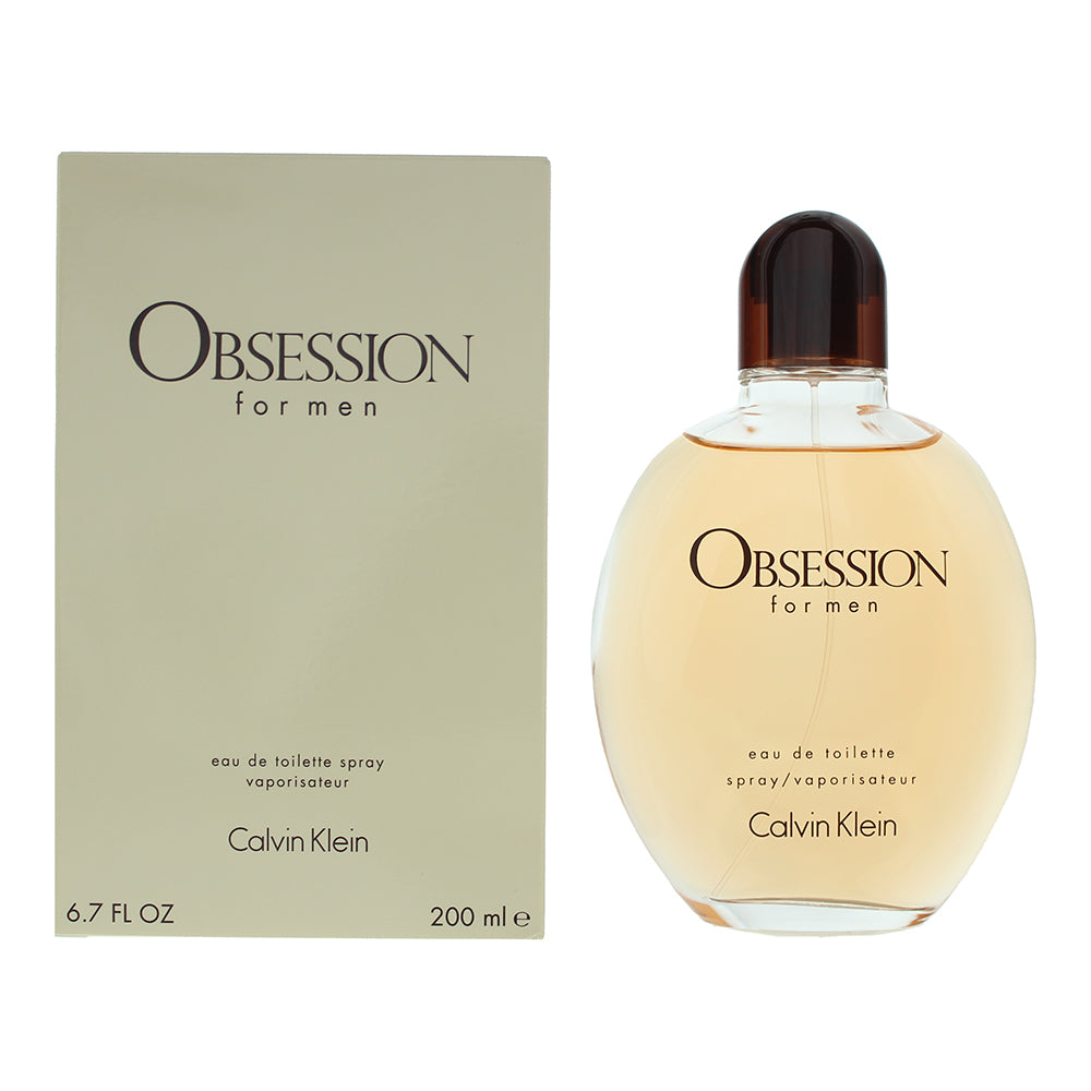 Calvin Klein Obsession For Men Eau de Toilette 200ml