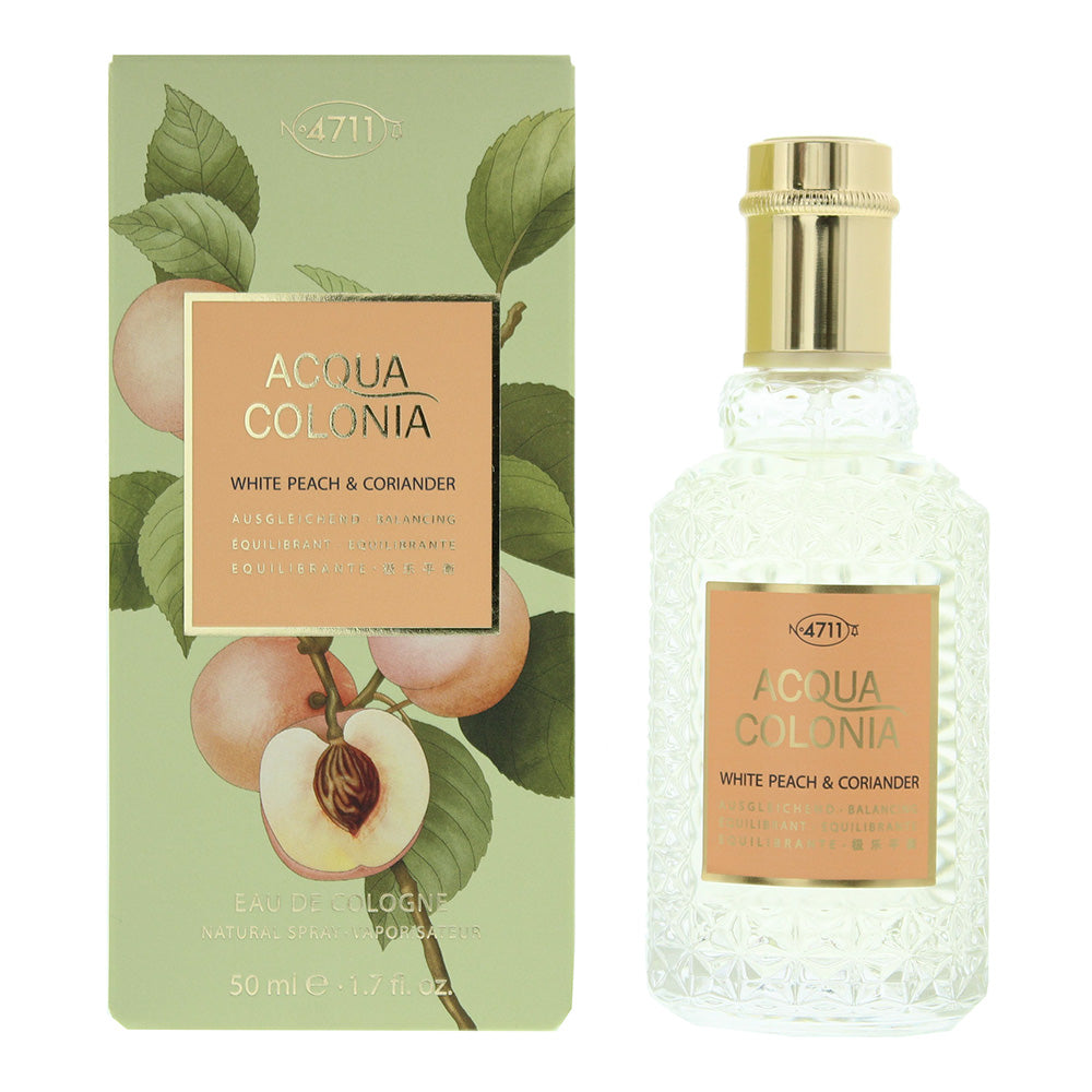 4711 Acqua Colonia White Peach Coriander Eau de Cologne 50ml