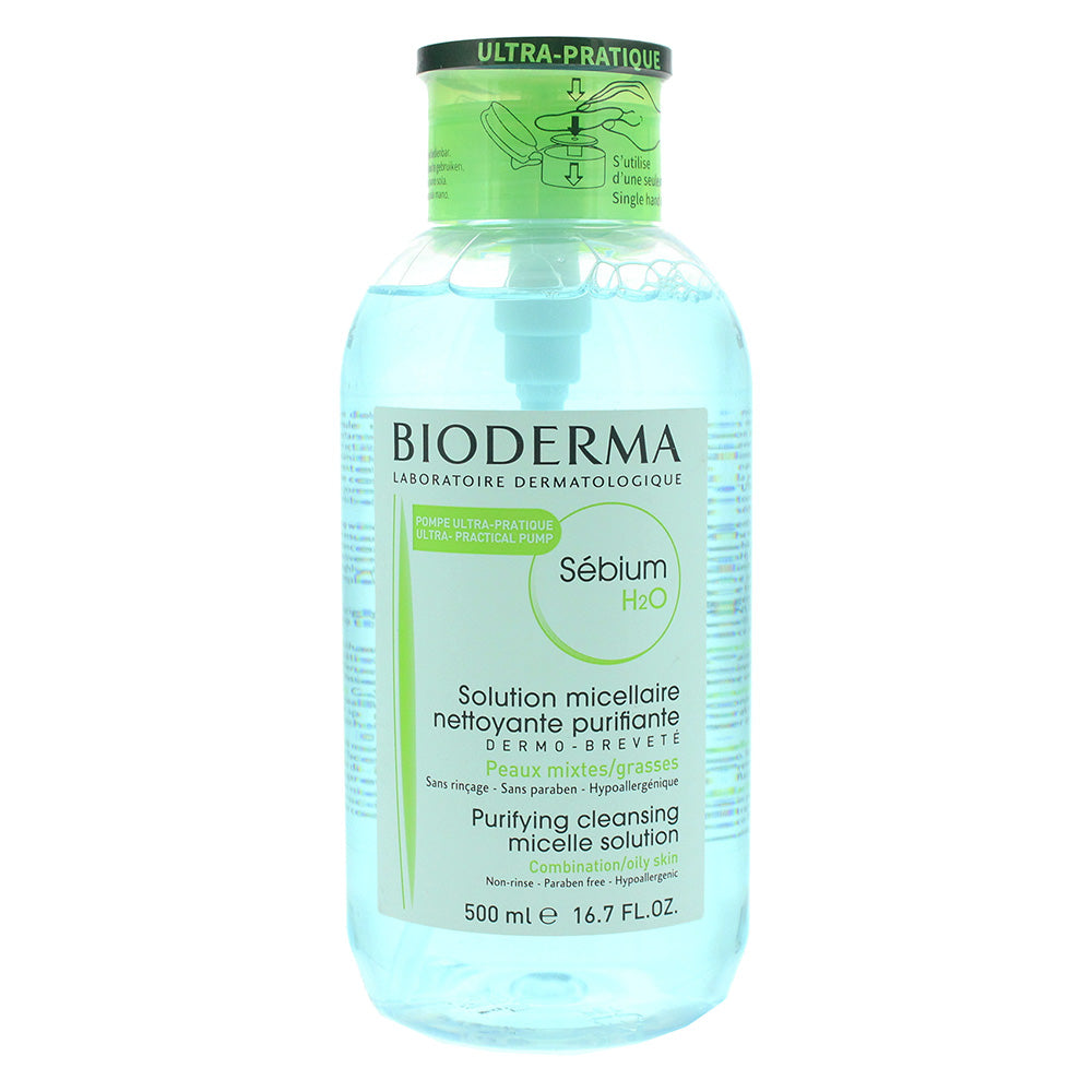 Bioderma Sebium H2O Micellar Water 500ml Pump