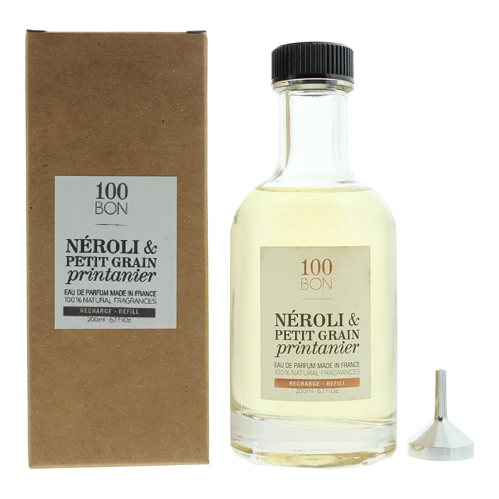 100 Bon Neroli Petit Grain Printanier Refill Eau de Parfum 200ml