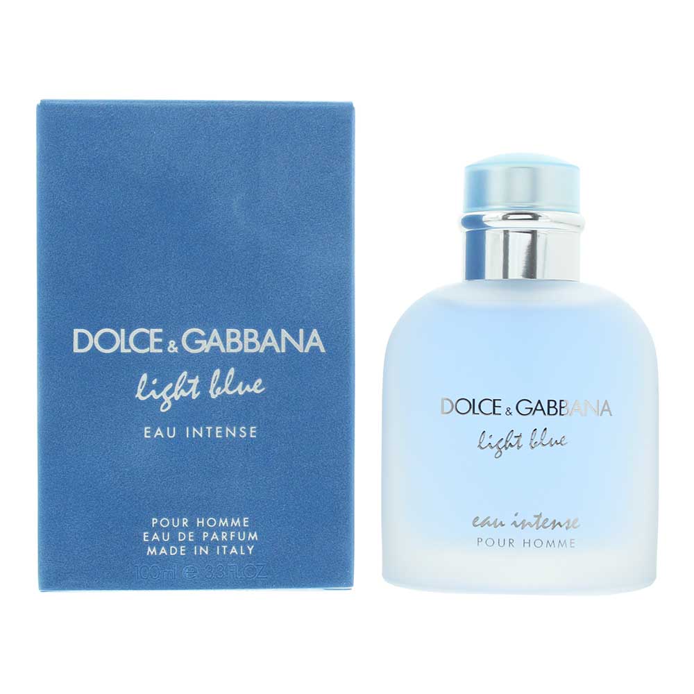 Dolce Gabbana Light Blue Eau Intense Pour Homme Eau de Parfum 100ml