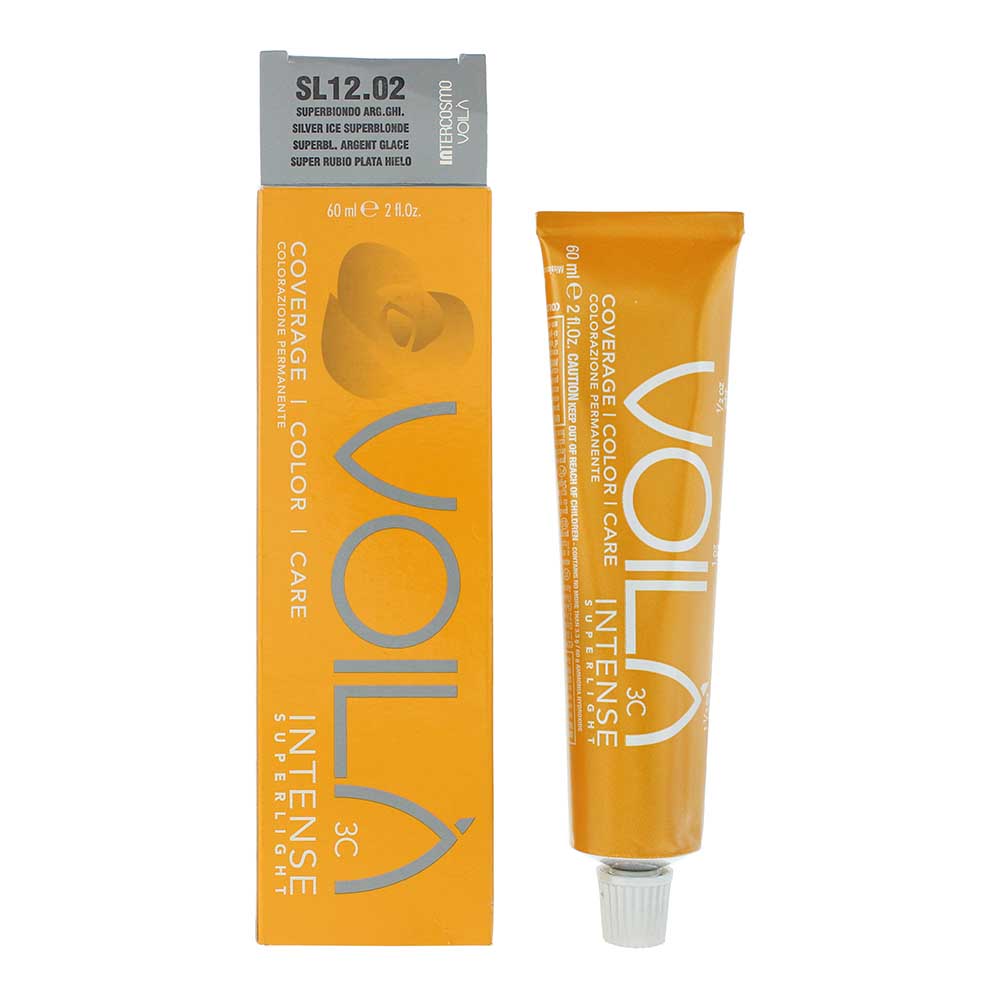 Intercosmo Voilà Intense Superlight 12.02 Silver Ice Super Blonde Hair Colour 60ml