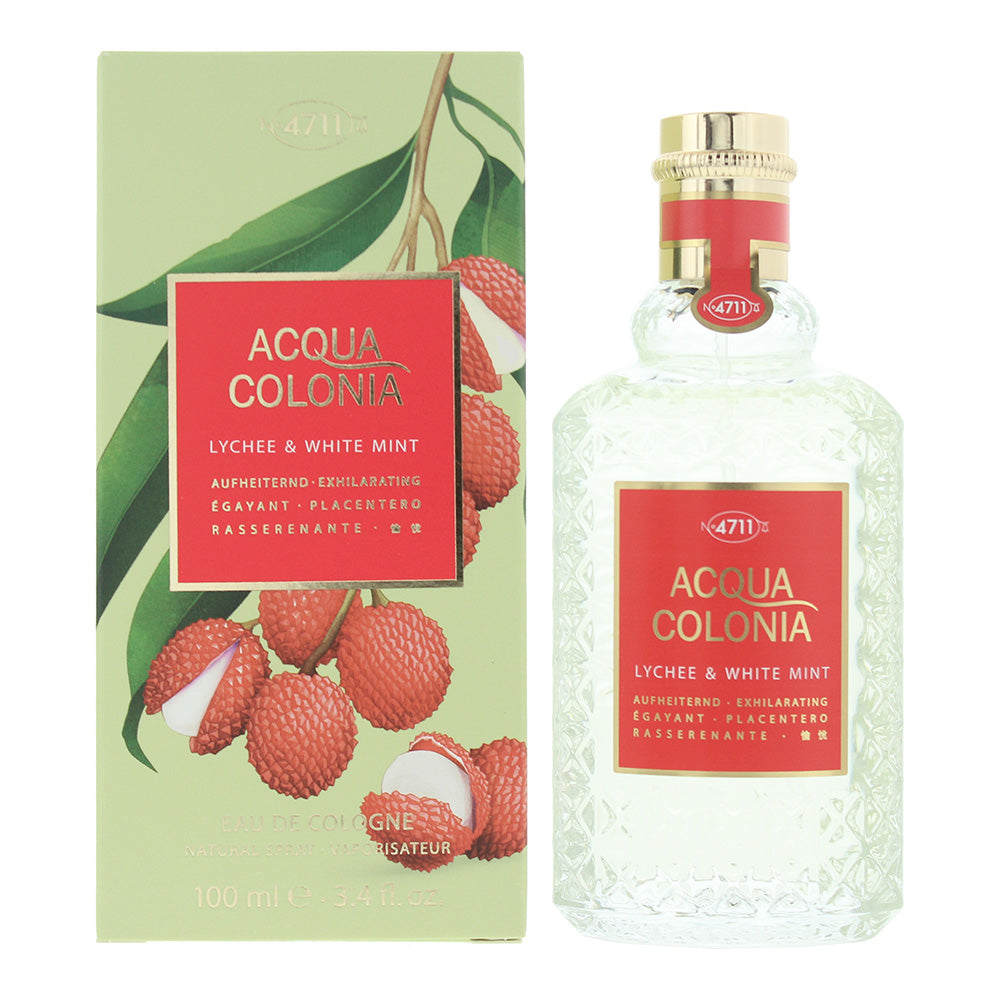 4711 Acqua Colonia Lychee White Mint Eau de Cologne 100ml
