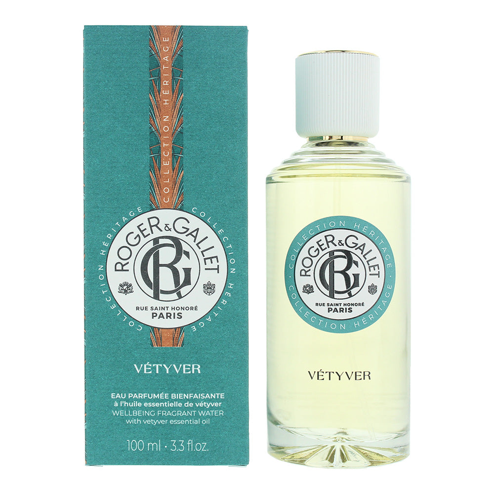 Roger Gallet Vetyver Fragrant Water 100ml