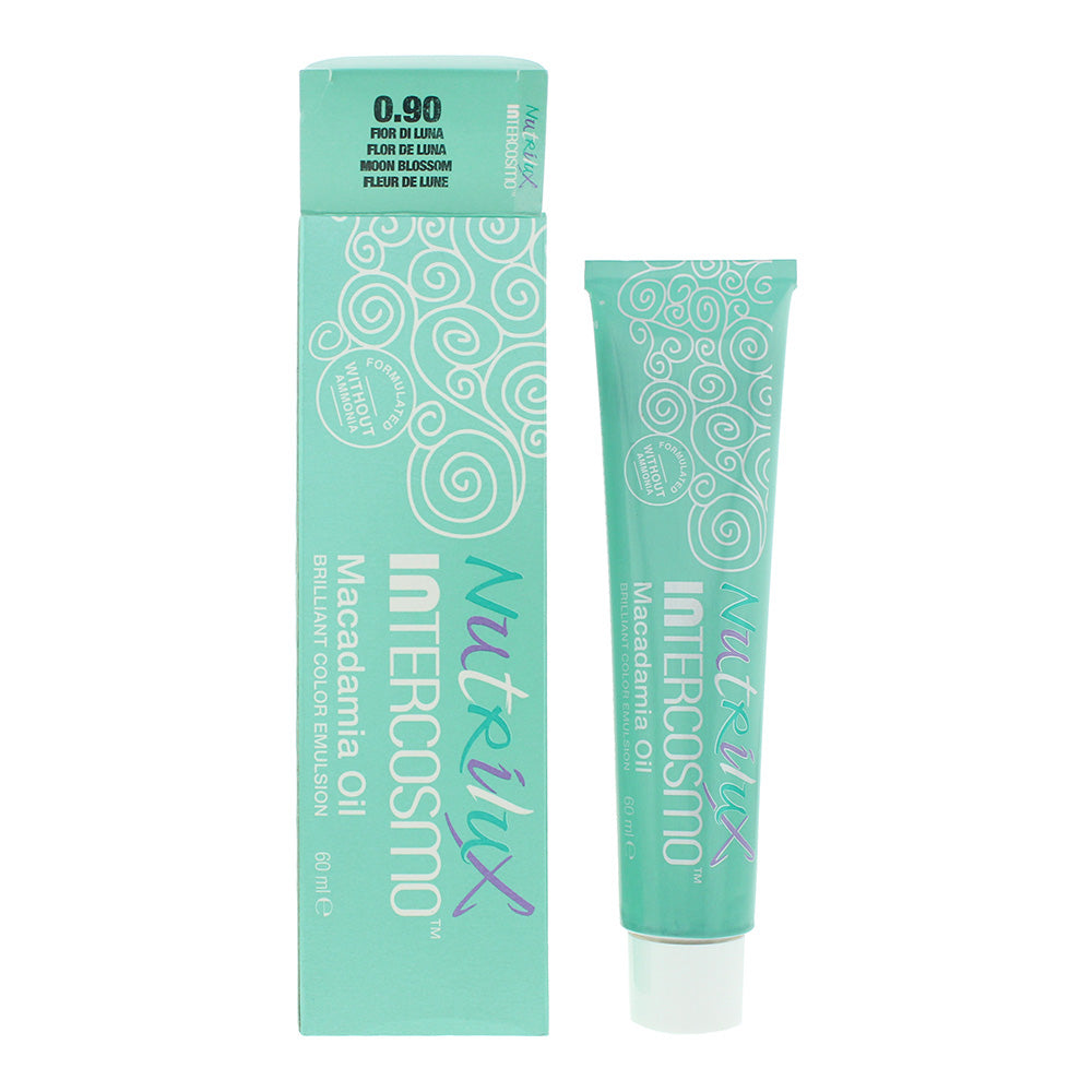 Intercosmo Nutrilux Macadamia Oil 0.90 MOON BLOSSOM Hair Colour 60ml