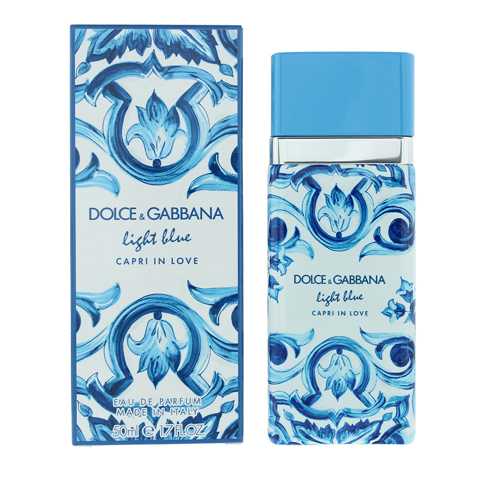 Dolce Gabbana Light Blue Capri In Love Women Eau De Parfum 50ml