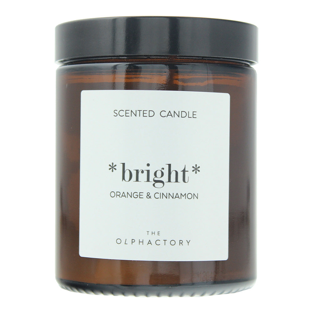 The Olphactory Bright Orange Cinnamon Scented Candle 135g