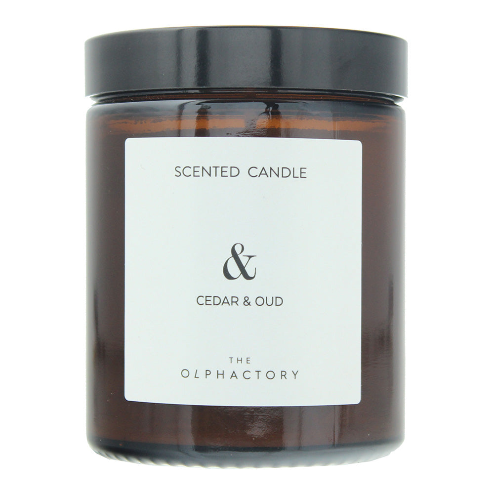 The Olphactory Cedar Oud Scented Candle 135g