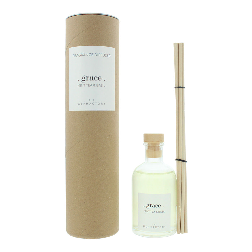 The Olphactory Grace Mint Tea Basil Reed Diffuser 100ml