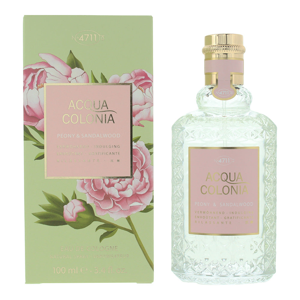 4711 Acqua Colonia Peony Sandalwood Eau de Cologne 100ml