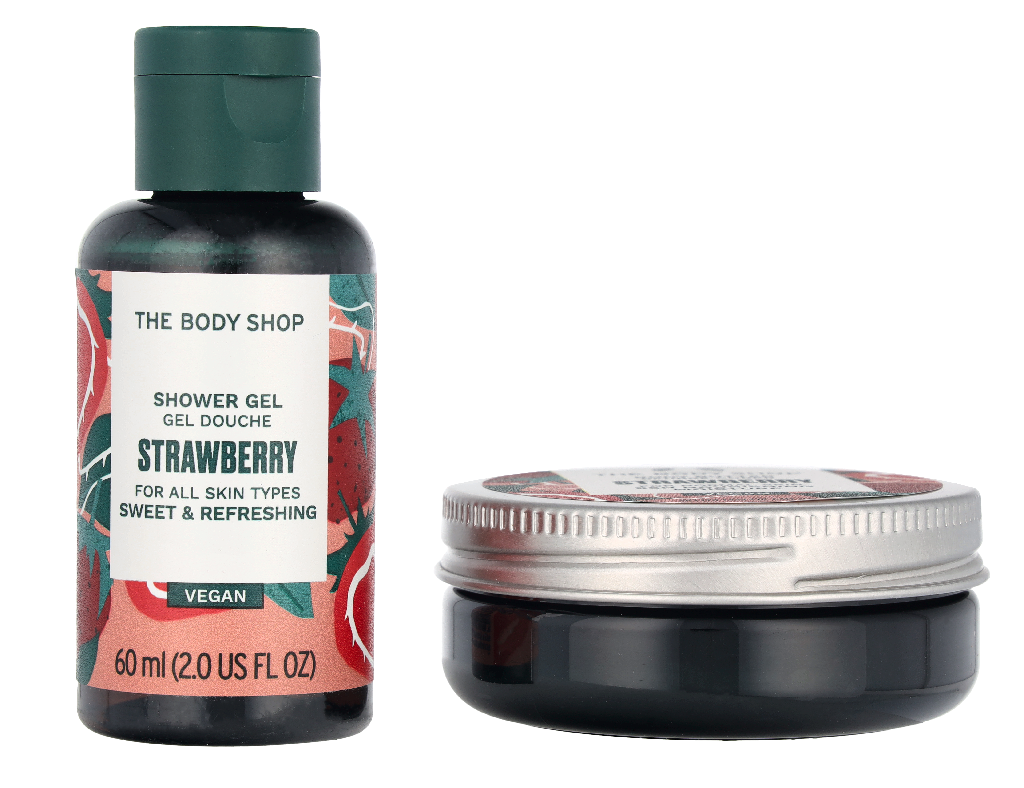 The Body Shop G1 Strawberry Giftset 140 ml