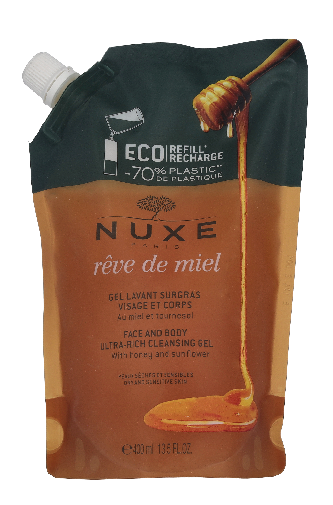 Nuxe Reve De Miel Face And Body Ultra-Rich Cleansing Gel 400 ml