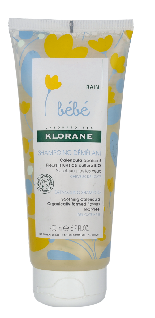Klorane Bebe Detangling Shampoo Calendula Klorane Bebe Detangling Shampoo Calendula 200 ml