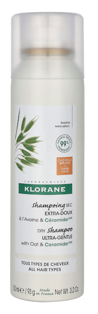 Klorane Dry Shampoo With Oat Milk - Tint 150 ml