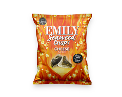 Emily Seaweed Crisps Cheese Flavour 18g