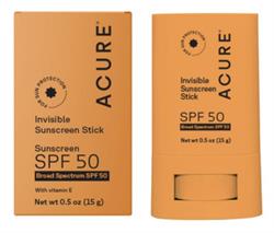 Acure Acure Invisible Sunscreen Stick SPF 50