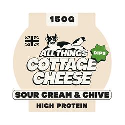 All Things All Things Cottage Cheese - Dips Sour Cream and Chive 150g