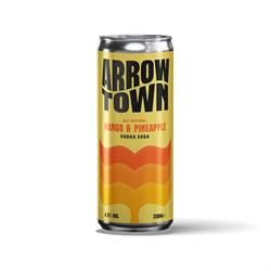 Arrowtown Arrowtown Mango & Pineapple Vodka Soda 330ml
