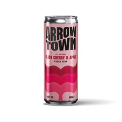 Arrowtown Arrowtown Black Cherry & Apple Vodka Soda 330ml