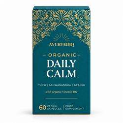 Ayurvediq Wellness Organic Daily Calm with Vitamin B12 - 60 Vegan Capsules