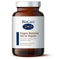 Biocare Vegan Betaine HCI & Pepsin