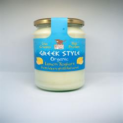 Brown Cow Organics Brown Cow Organics Lemon Greek Style Yoghurt 450g