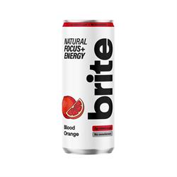 Brite Drinks Brite Natural FOCUS + ENERGY Blood Orange 330ml
