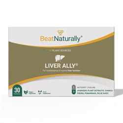 BeatNaturally Liver Ally - Liver Detox Supplement - 30 Capsules