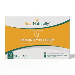 BeatNaturally Immunity Blitzer-Vitamin C Moringa Amla Neem 30 capsules