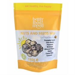 Better Food Mood Better Food Mood Seeds Nuts Pumpkin Chia Mix 160g