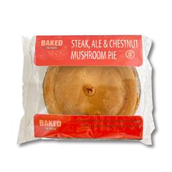 Chunk Gluten Free Steak Ale & Chestnut Mushroom Pie 240g