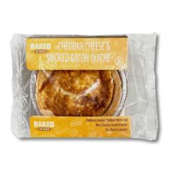 Chunk Gluten Free Smoked Bacon and Mature Cheddar Quiche 160g