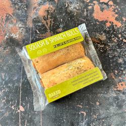 Chunk Squash & Spinach Rolls Gluten Free 185g