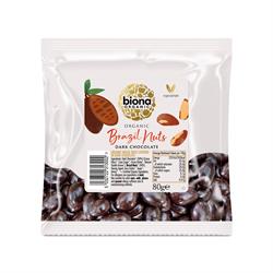 Biona Biona Organic Plain Chocolate covered Rainforest Brazils 80g