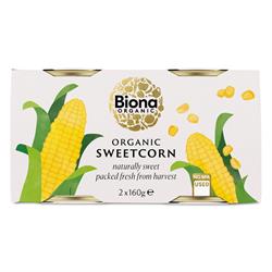 Biona Biona Organic Sweetcorn Multipack 2x160g