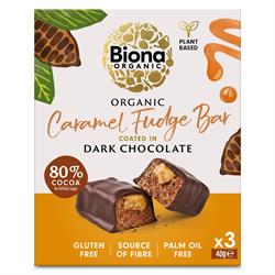 Biona Biona Organic Caramel Fudge Bars 142g