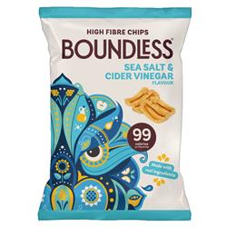 Boundless Sea Salt & Cider Vinegar Chips Sharing Bag 80g