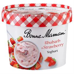 Bonne Maman Rhubarb & Strawberry Yoghurt 450g