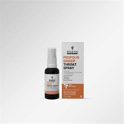 Bee and You Propolis Raw Honey Throat Spray with Ginger. 30ml