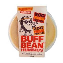 Beantastic Beantastic Buff Bean Hummus: 20g protein and 20g fibre per 200g.