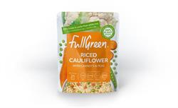 Fullgreen Fullgreen Riced Cauliflower with Carrots & Peas 200g