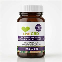 Love CBD Love CBD Double Entourage Capsules 1200mg