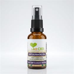 Love CBD Love CBD 1400mg Entourage Oil